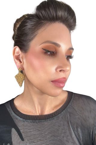 Kite Crystal 925 Sterling Silver Drop Earrings - Born To Glam