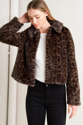 Wild Fame Faux Leather Jacket - Born To Glam