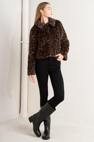 Wild Fame Faux Leather Jacket - Born To Glam