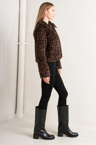 Wild Fame Faux Leather Jacket - Born To Glam