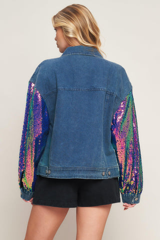 Walking the Walk Denim Jacket - Born To Glam