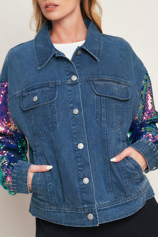 Walking the Walk Denim Jacket - Born To Glam