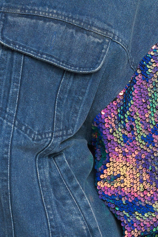 Walking the Walk Denim Jacket - Born To Glam