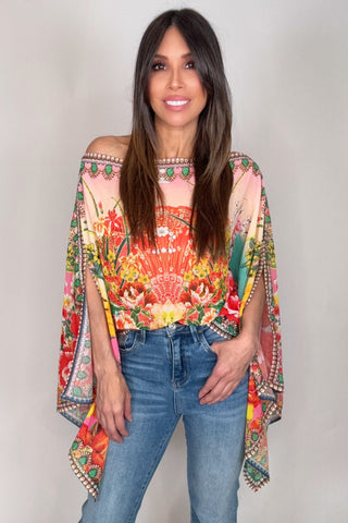 Pink Scarf Top - Born To Glam