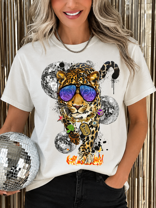 Disco Kitty Graphic Tee
