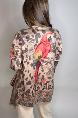 Parrot Paradise Cardigan Jacket