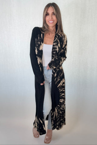 Circular Tie Dye Duster