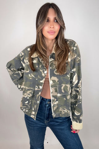 Military Barn Jacket - Born To Glam