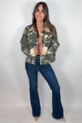 Military Barn Jacket - Born To Glam