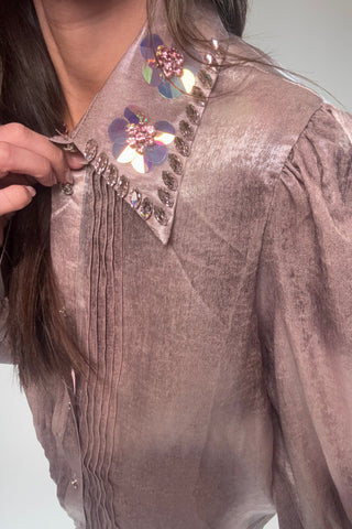 Tie Dye Rhinestones Shirts - Born To Glam