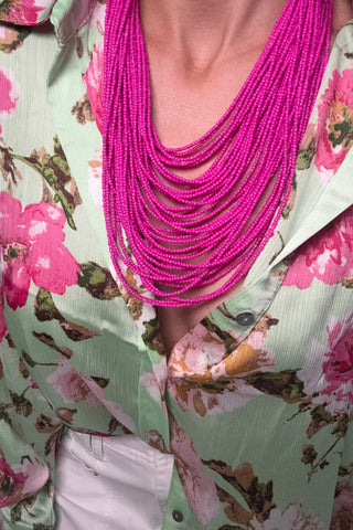 Mint & Pink Floral Top - Born To Glam