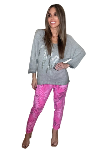 Pink Tropics Jogger - Born To Glam