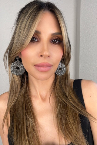 Crystal Start Sterling Silver Statement Earring - Born To Glam