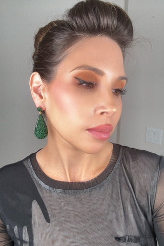 Teardrop 925 Sterling Silver Drop Earrings - Born To Glam