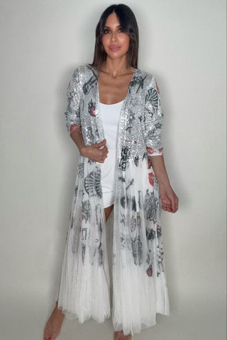 Rock and Roll Sequin Duster - Born To Glam