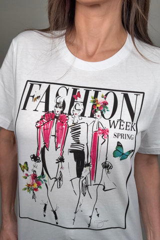 Spring Fashion Graphic Tee - Born To Glam