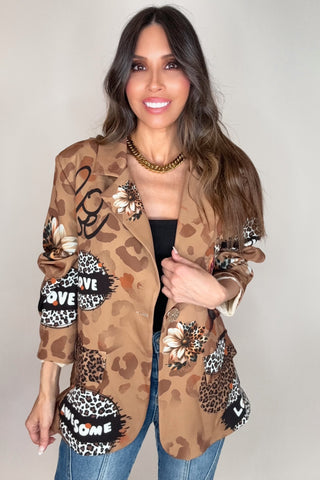 Sunbark Swagger Blazer - Born To Glam