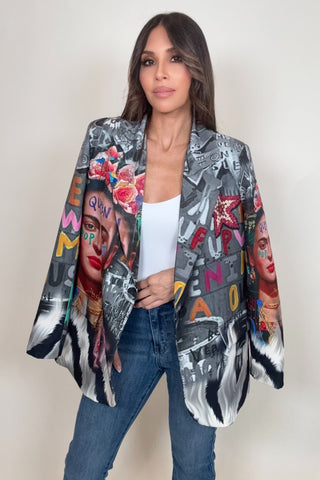 Graphic Blazer