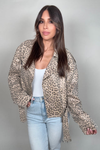 leopard print jacket