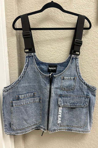 Denim Vest - Born To Glam