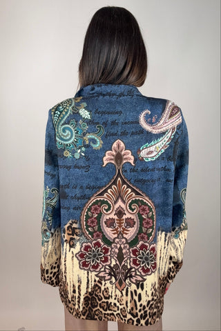 Paisley Vice Blazer - Born To Glam