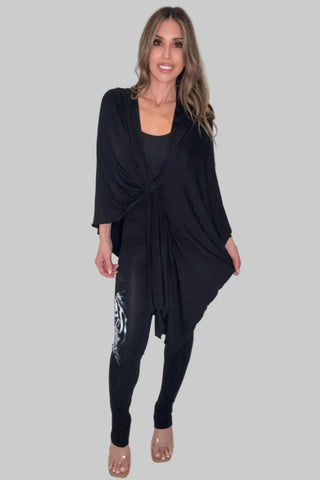 Phantom Cardigan One Size Top - Born To Glam