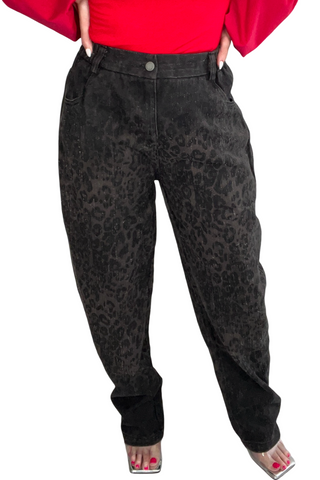 Leopard Print Jeans - Born To Glam