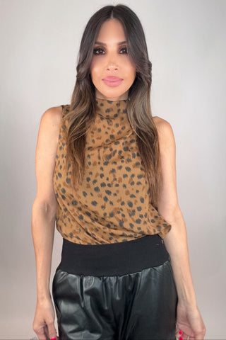 Wild Grace Cowl Blouse - Born To Glam