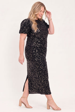 After Midnight Black Statement Top - Born To Glam