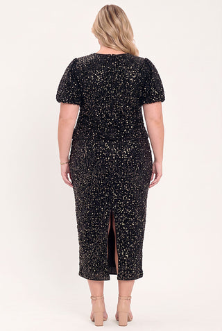 After Midnight Black Statement Top - Born To Glam