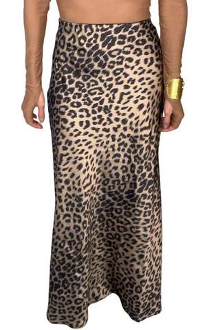 Leopard Print Mermaid Skirt - Born To Glam
