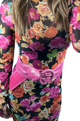 Glossy Adjustable Belt - Born To Glam