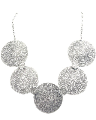 Geometric Statement Neckace - Born To Glam