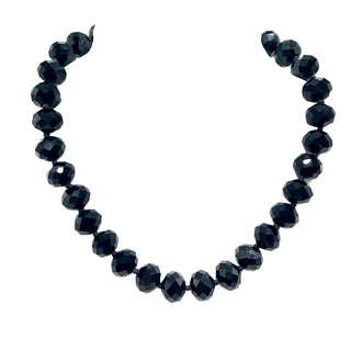 Style the Crystal Rondelle Short Necklace exclusively at Born To Glam