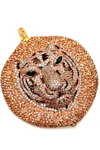 Clip on Gemstone Sterling Silver Pendant - Born To Glam