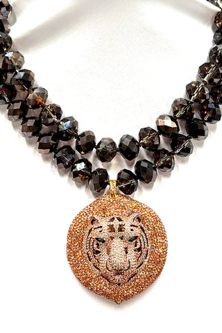 Adjustable Rondelle Short Necklace - Born To Glam