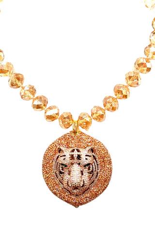 Clip on Gemstone Sterling Silver Pendant - Born To Glam