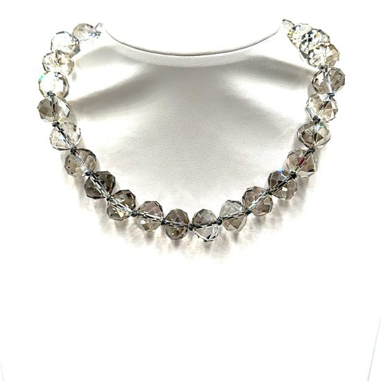 Adjustable 16mm Rondelle Short Necklace Born To Glam