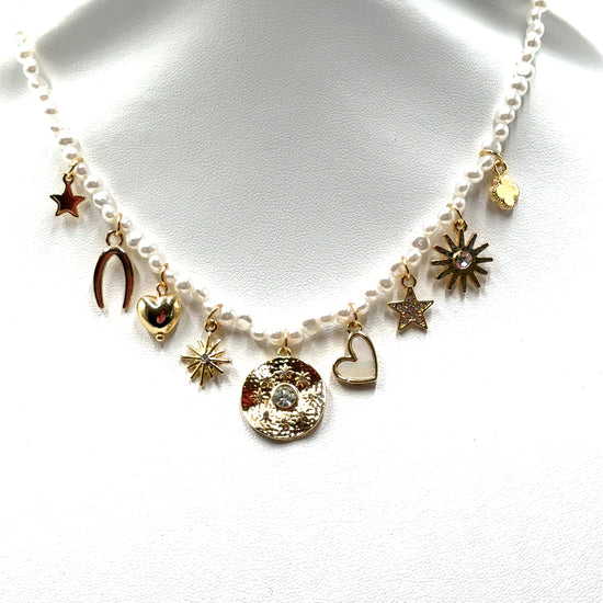 Lois Charm Necklace - Born To Glam Born To Glam