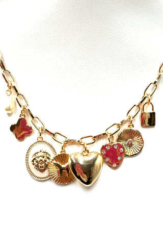 Ali Charm Necklace - Born To Glam