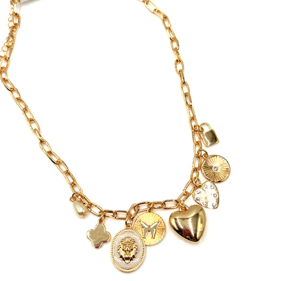 Ali Charm Necklace - Born To Glam Born To Glam