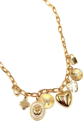 Ali Charm Necklace - Born To Glam