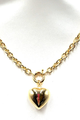 Nicolas Heart Necklace - Born To Glam