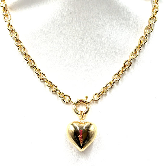 Nicolas Heart Necklace - Born To Glam Born To Glam