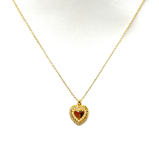 Berry Heart Necklace - Born To Glam Born To Glam