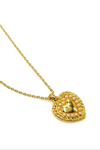 Berry Heart Necklace - Born To Glam