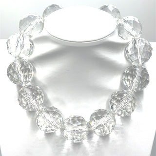 30mm Crystal Sphere Short Necklace - Born To Glam