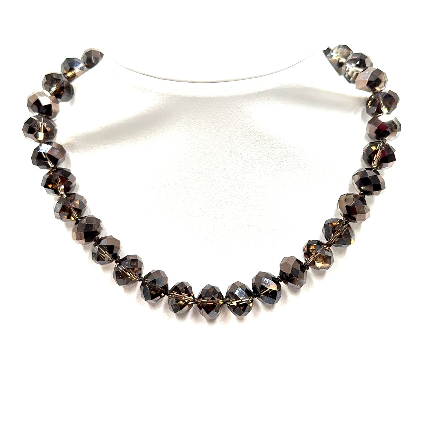 Adjustable Rondelle Short Necklace Born To Glam