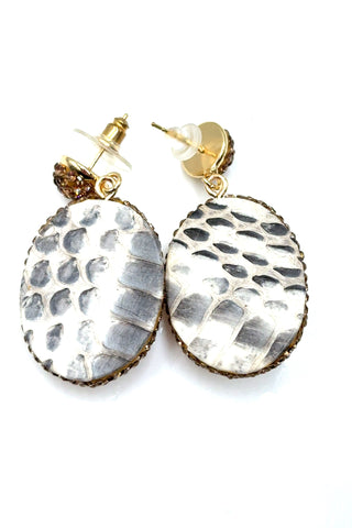 Golden Pearl Dangle Earring - Born To Glam