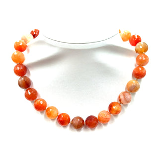 Carnelian 16mm Gemstone Necklace - Born To Glam